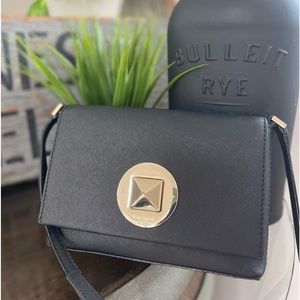 Kate Spade black Newbury purse with gold hardware